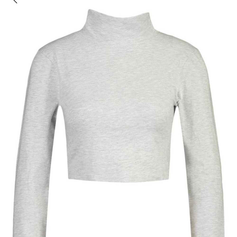 Long sleeve crop top